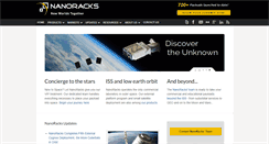Desktop Screenshot of nanoracks.com